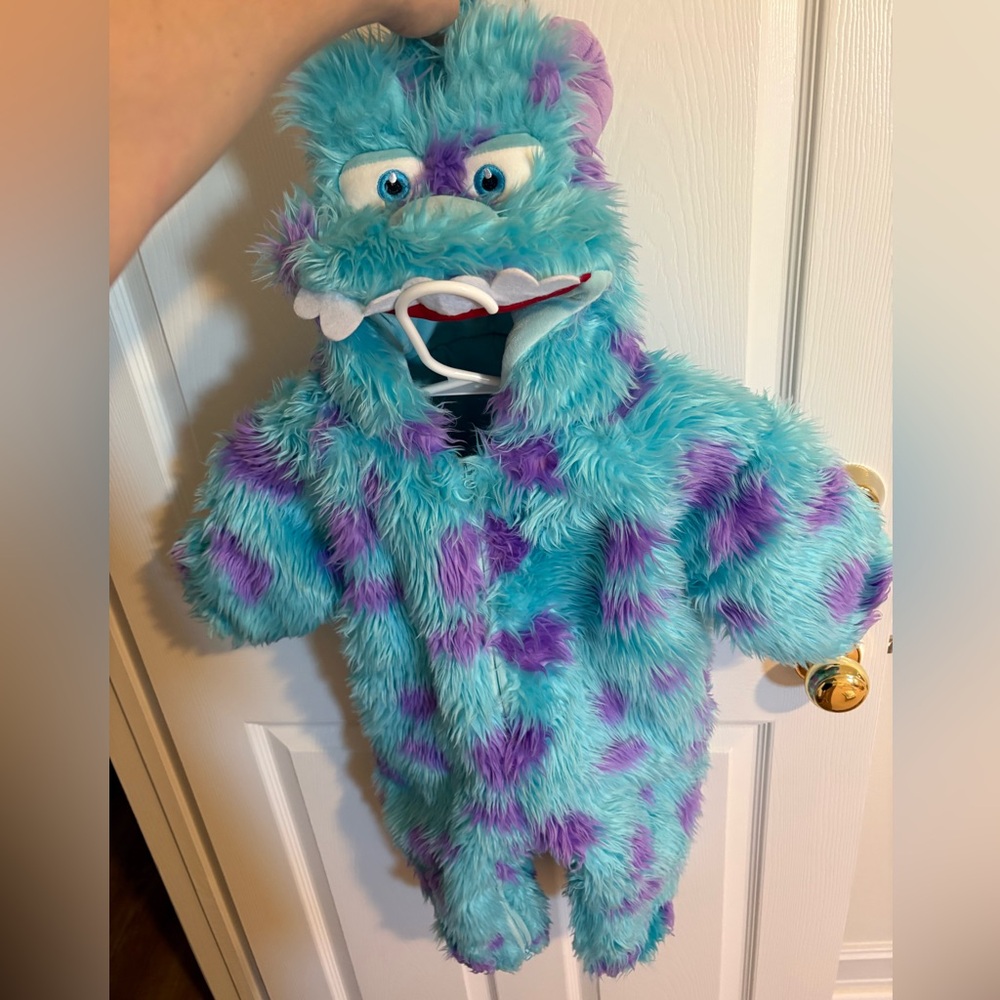 Blue and Purple Monster Costume